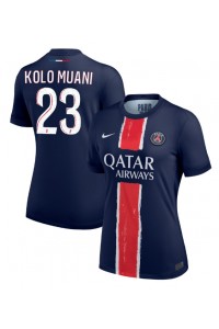 Fotbalové Dres Paris Saint-Germain Randal Kolo Muani #23 Dámské Domácí Oblečení 2024-25 Krátký Rukáv